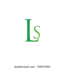 Letter LS element logo