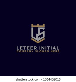 Letter LS Initial icon / logo design Monogram inspiration.