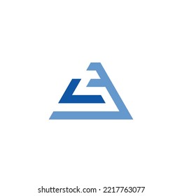 Letter LS with Negative Space Logo