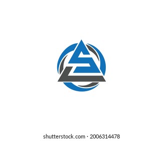 Letra LS y SL icono de diseño de icono vector de plantilla de diseño.