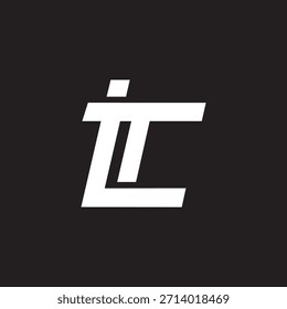 Letter LT logo unique and creative. elegant logo design.