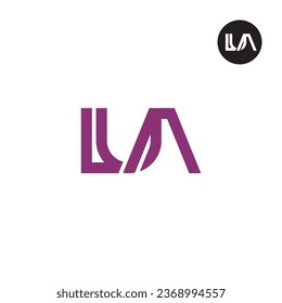 Letter LUA Monogram Logo Design