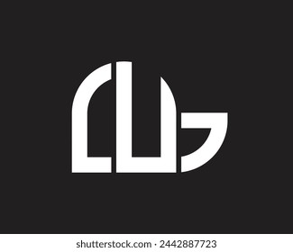 Letter lug vector logo template design