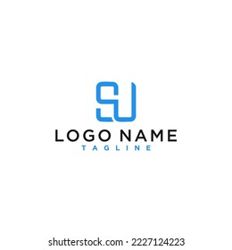 diseño de logotipo de monograma de lujo de carta