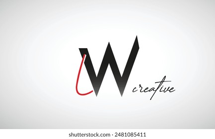 Letra LW Creative Clean Logo Design