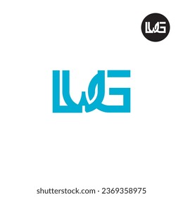 Letter LWG Monogram Logo Design