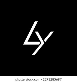 Letter LY Logo, LY Monogram, Initial LY Logo, LY Logo