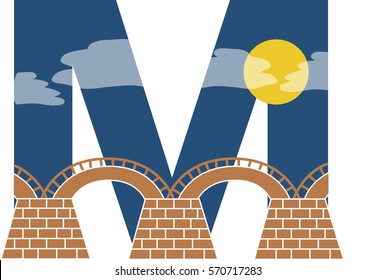 letter M