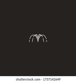 Letter M Abstract Vector Logo Icon Design Template.