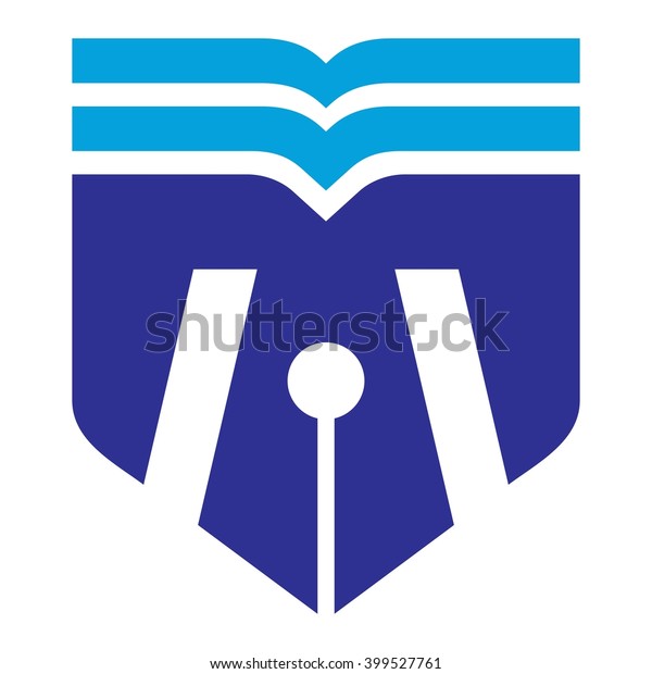 Letter M Book Logo Vector Stock Vector (Royalty Free) 399527761 ...