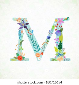 1,197 Pretty letter m Images, Stock Photos & Vectors | Shutterstock