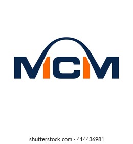 letter M, C, and M logo vector.