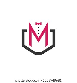 Letter M clothing brand logo, Letter M fashion logo, M clothing sign. M letter Logo, Modern idea clothing logo design for new brand identity, clothing store logos design