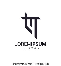 letter M collection logo design