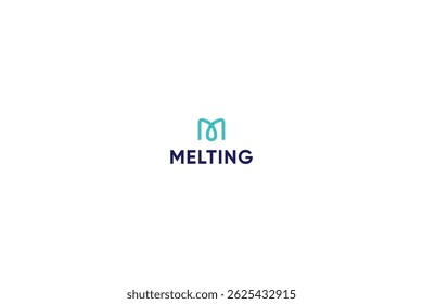 Letter M creative modern business logo