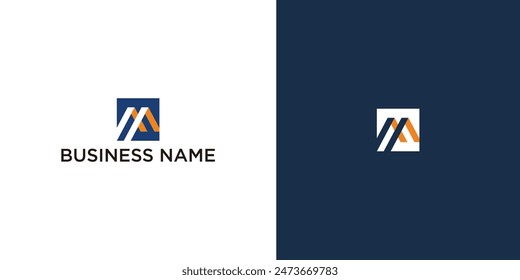 Letter M creative modern logo design icon