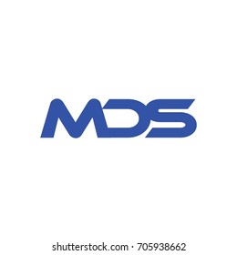 Letter M D S Vector Logo Stock Vector (Royalty Free) 705938662