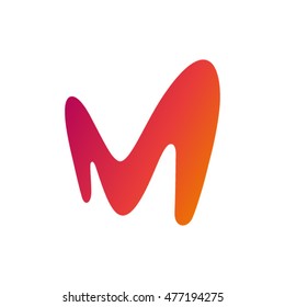 Letter M design logo