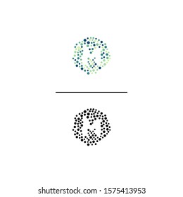 Letter M Full Colour Logo Design Vector Template