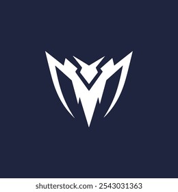 Letter M Gaming Sport Team Logo Design