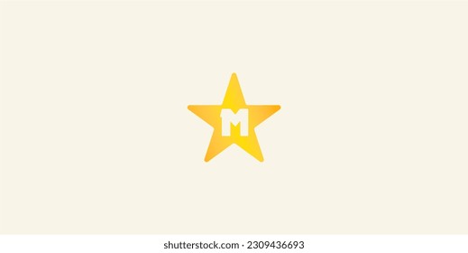 
Letter M initial logo concept inside star symbol or stamp.
can be used as a product icon, various business and artistic activities,

very simple, modern and straight to the point