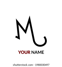 Letter M initial logo design inspiration 