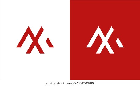 Letter m initial logo design vector, letter m image logo design