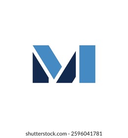 Letter M Initial Logo Template