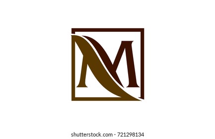Letter M Leaf 