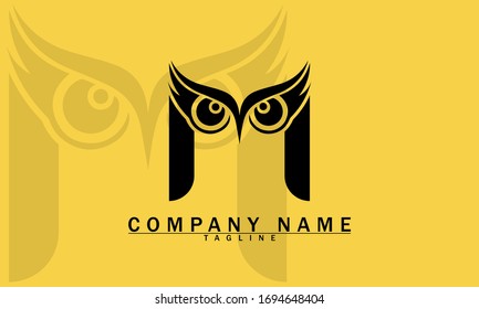 Letter M line logo design. Linear creative minimal monochrome monogram symbol. Universal elegant vector sign design. Premium business logotype. Graphic alphabet symbol for corporate business identity
