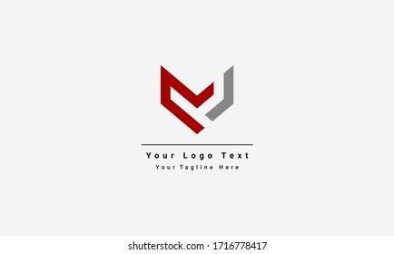 Diseño del logotipo de la línea M. Símbolo monograma monocromo creativo lineal mínimo. Diseño universal elegante de señalización vectorial. Logotipo de negocio Premium. Símbolo gráfico del alfabeto para identidad empresarial