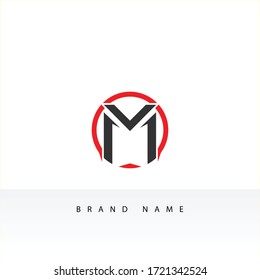 Logo-Design von Letter M. Lineares, kreatives, minimales Monogramm-Symbol. Universelles elegantes Vektordesign. Premium Business-Logo. Grafisches Alphabet-Symbol für Unternehmensidentität