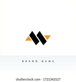 Diseño del logotipo de la línea M. Símbolo monograma monocromo creativo lineal mínimo. Diseño universal elegante de señalización vectorial. Logotipo de negocio Premium. Símbolo gráfico del alfabeto para identidad empresarial