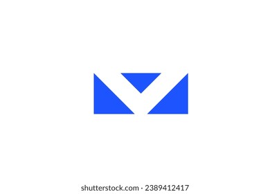 Letter M line logo design. Linear creative minimal monochrome monogram symbol. Universal elegant vector sign design. Premium business logotype. Graphic alphabet symbol for corporate business identity