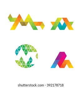 Letter M Logo for logo letter