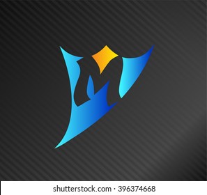 Letter M logo

