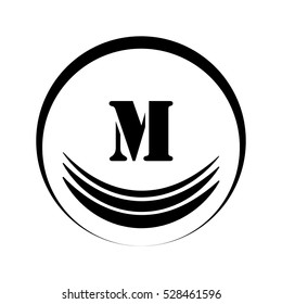 Letter M logo