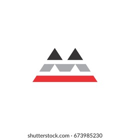 letter m logo logo