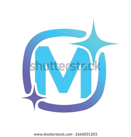 Letter M logo, M logo, AI logo set, modern and minimal design, tech-inspired, colorful icons and symbols, suitable for artificial intelligence, innovation, branding, startups, and digital identity.
