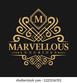 Letter M Logo - Classic Luxurious Style Logo Template