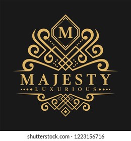 Letter M Logo - Classic Luxurious Style Logo Template