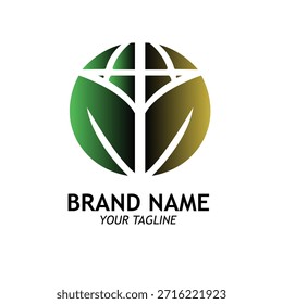letter M logo concept design template
