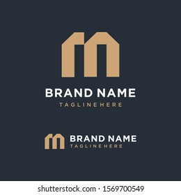 Letter M Logo concept vector illustration