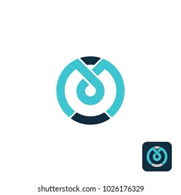 letter M logo design