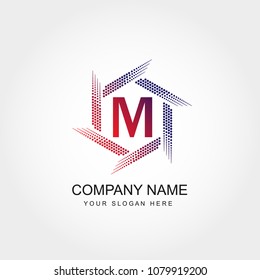 Letter M Logo Design