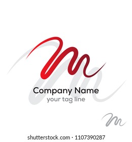 letter M logo design