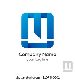 letter M logo design