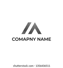 Letter M logo design