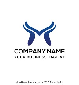 Letter M Logo Design. M logo