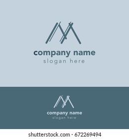 Letter M Logo Design